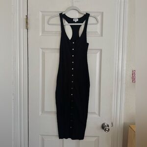 Superdown Button-Down Maxi Dress